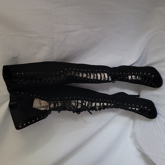 Women's Thigh Boots - Picture 2 of 5